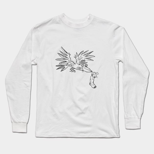 Edgar Lends a Beak Long Sleeve T-Shirt by sonhouse5